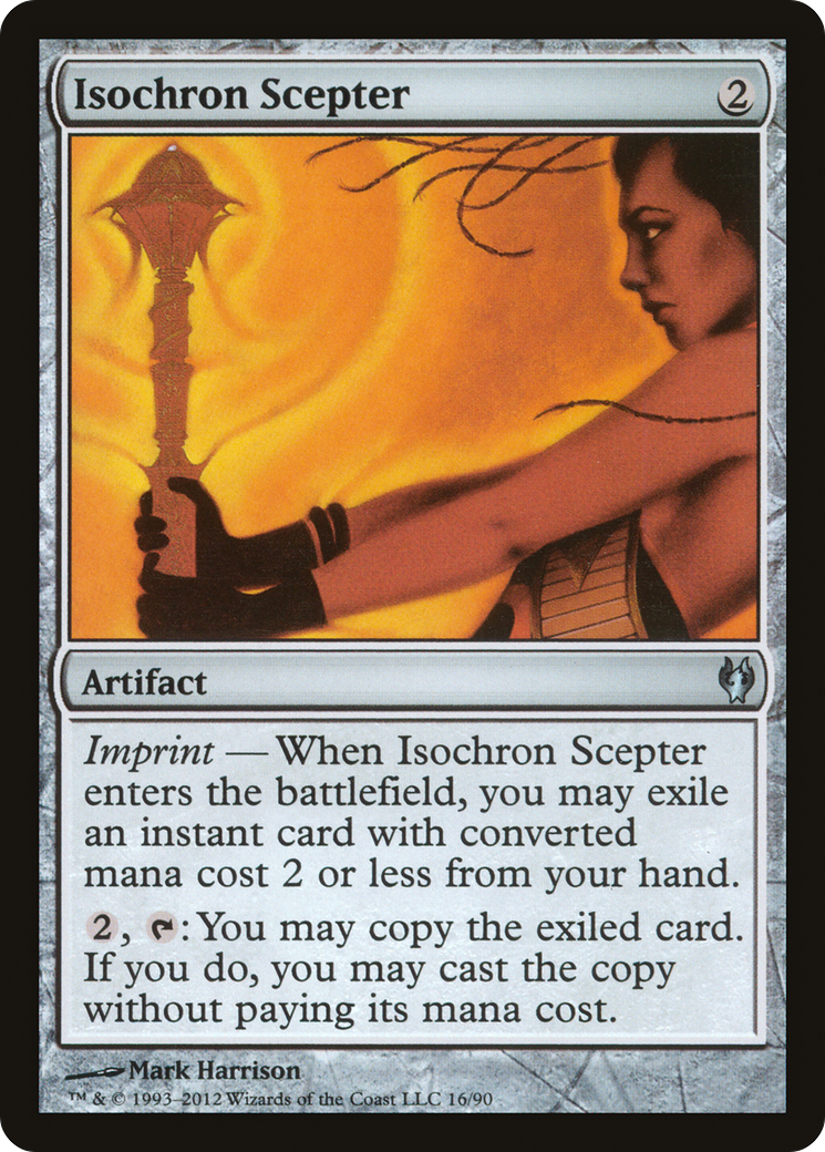 Image of Isochron Scepter (DDJ-016) - Duel Decks: Izzet vs. Golgari