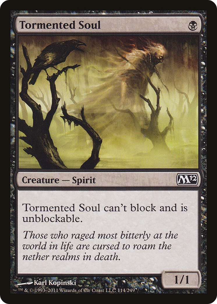 Image of Tormented Soul (M12-114) - Magic 2012