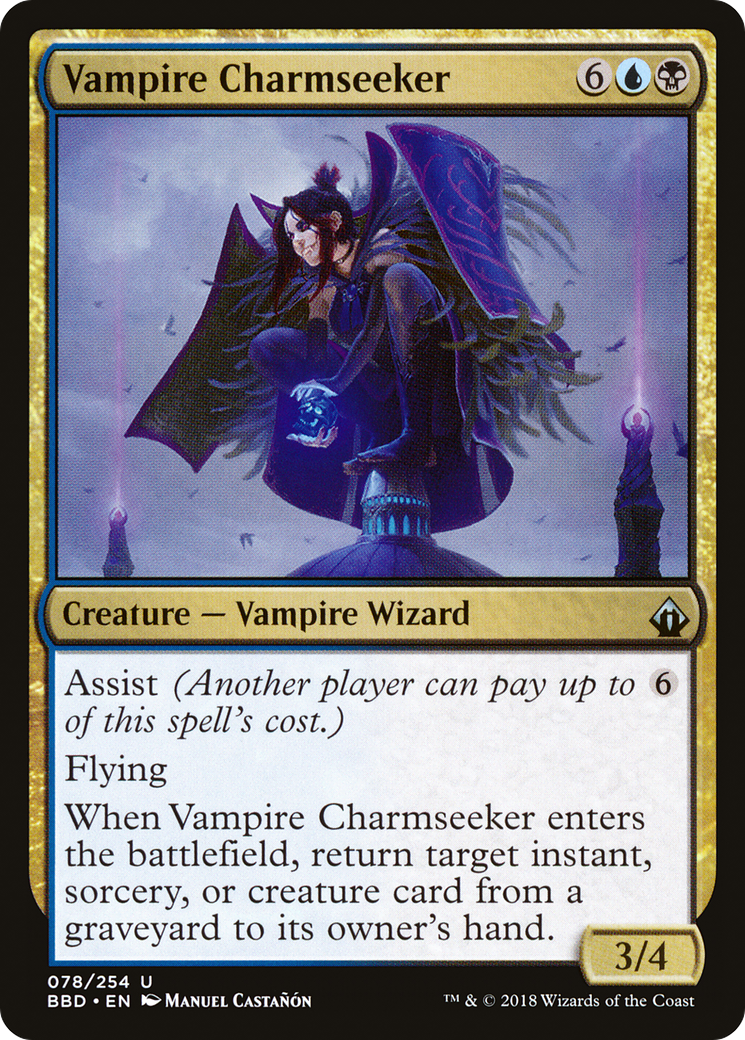 Image of Vampire Charmseeker (BBD-078) - Battlebond Foil