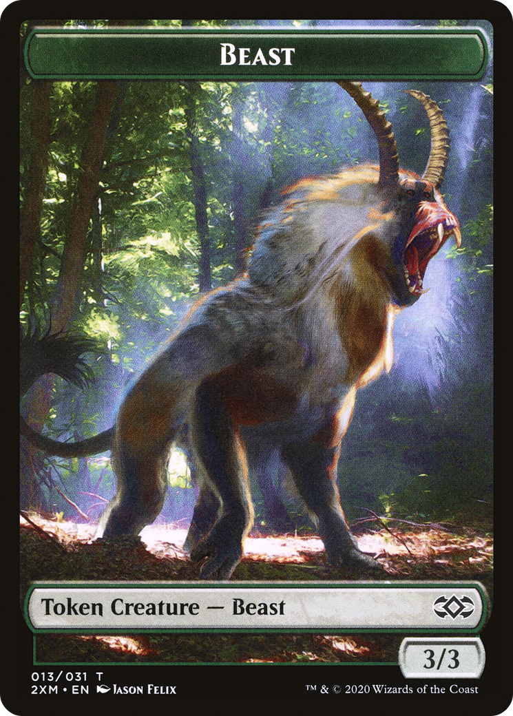 Image of Beast (T2XM-013) - Double Masters Tokens