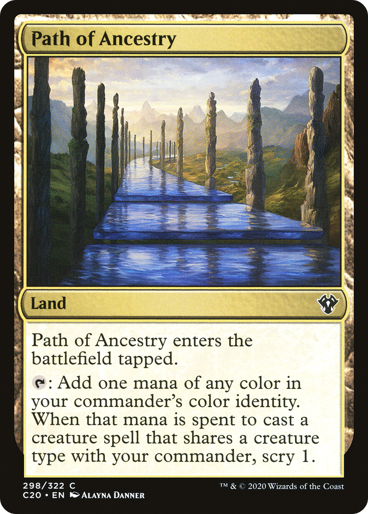 Image of Path of Ancestry (C20-298) - Commander 2020