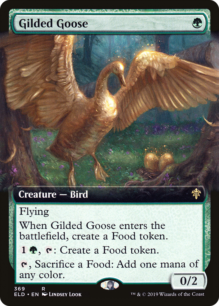 Image of Gilded Goose (Extended Art) (ELD-369) - Throne of Eldraine: (Extended Art) Foil