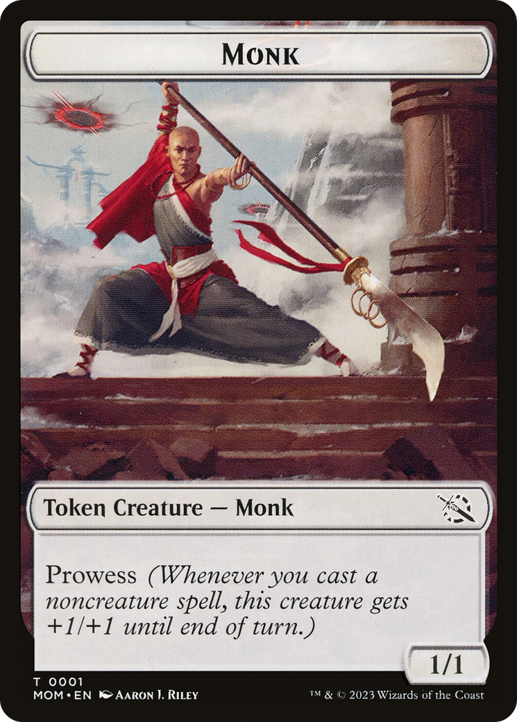 Image of Monk (TMOM-001) - March of the Machine Tokens