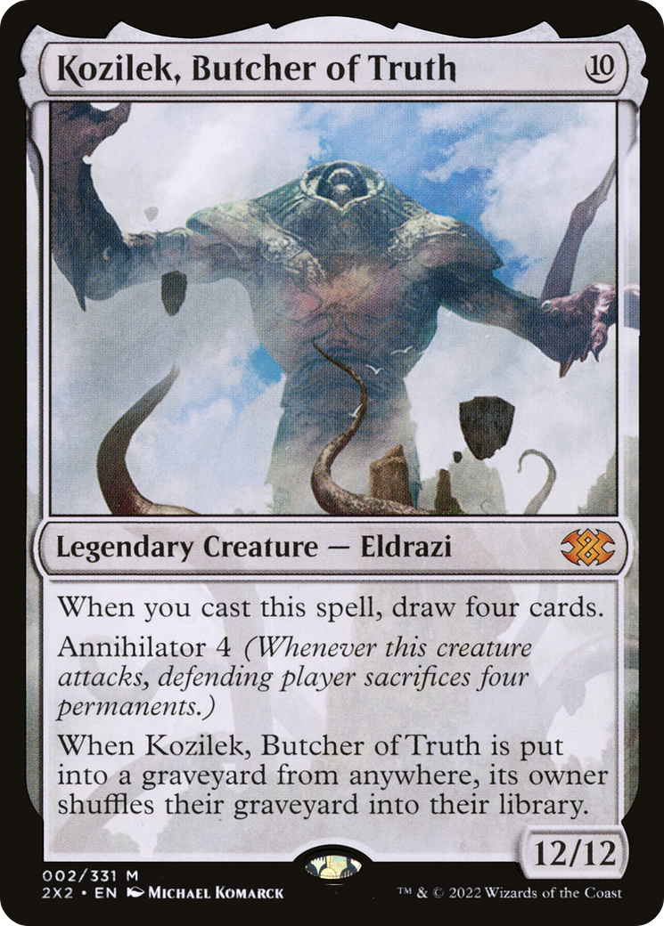 Image of Kozilek, Butcher of Truth (2X2-002) - Double Masters 2022