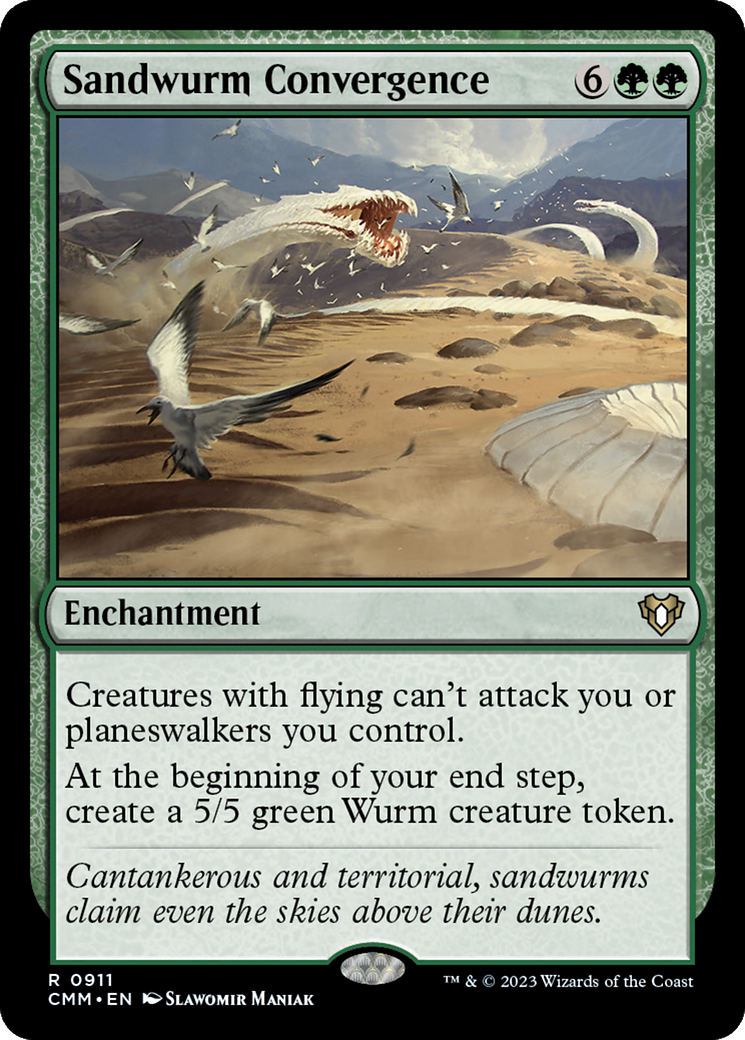 Image of Sandwurm Convergence (CMM-911) - Commander Masters