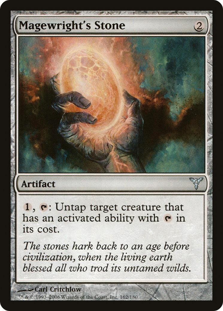 Image of Magewright's Stone (DIS-162) - Dissension Foil