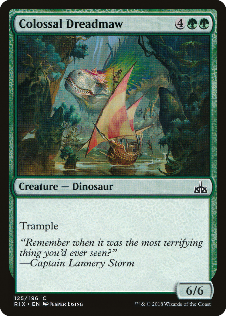 Image of Colossal Dreadmaw (RIX-125) - Rivals of Ixalan