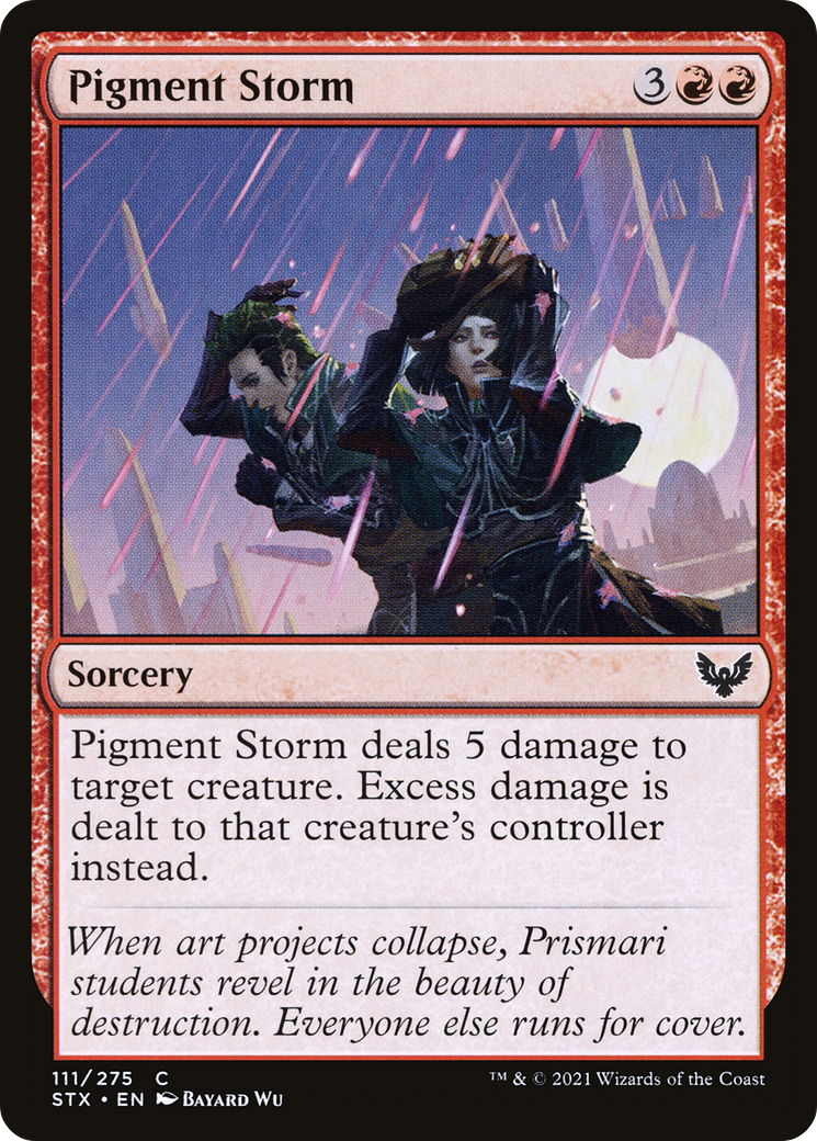 Image of Pigment Storm (STX-111) - Strixhaven: School of Mages