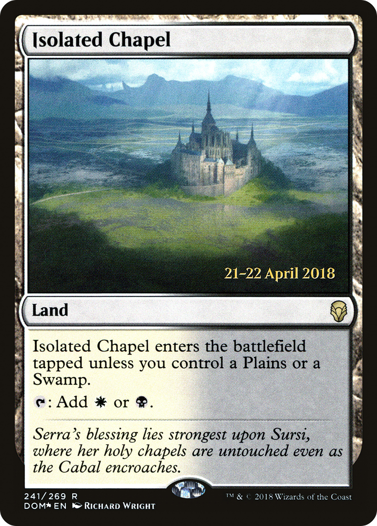 Image of Isolated Chapel (PRE-241) - Dominaria Promos Foil
