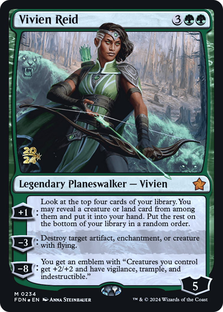 Image of Vivien Reid (FDN) (PRE-234) - Foundations Promos Foil