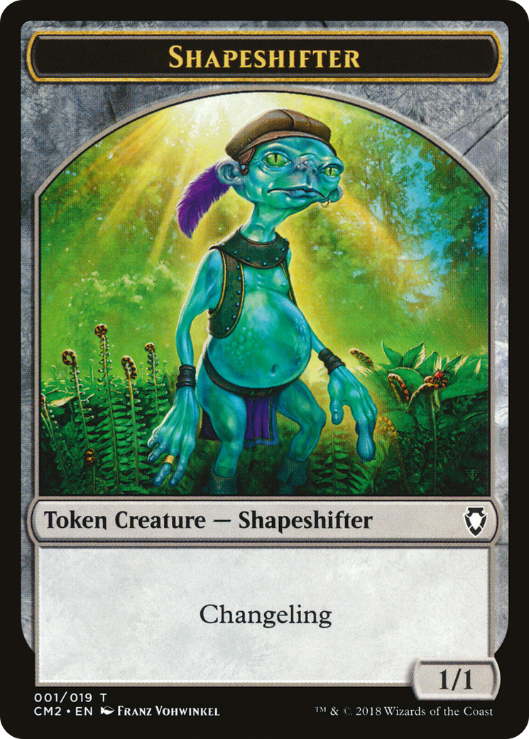 Image of Shapeshifter Token (CM2-001) - Commander Anthology Volume II Tokens