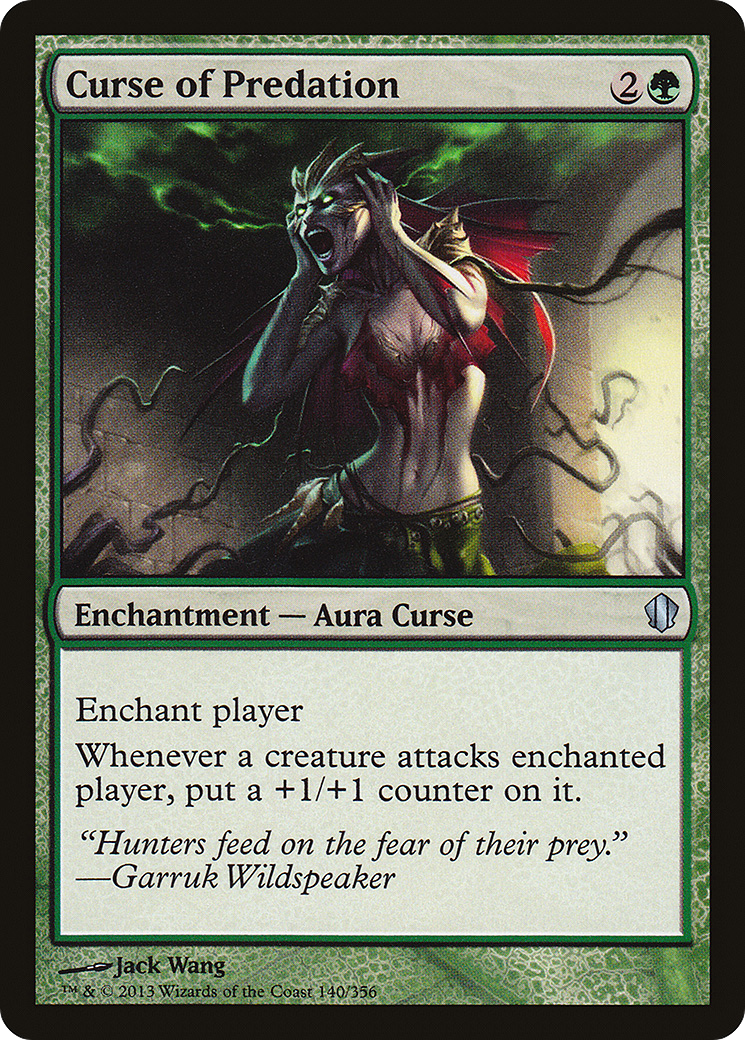 Image of Curse of Predation (C13-140) - Commander 2013