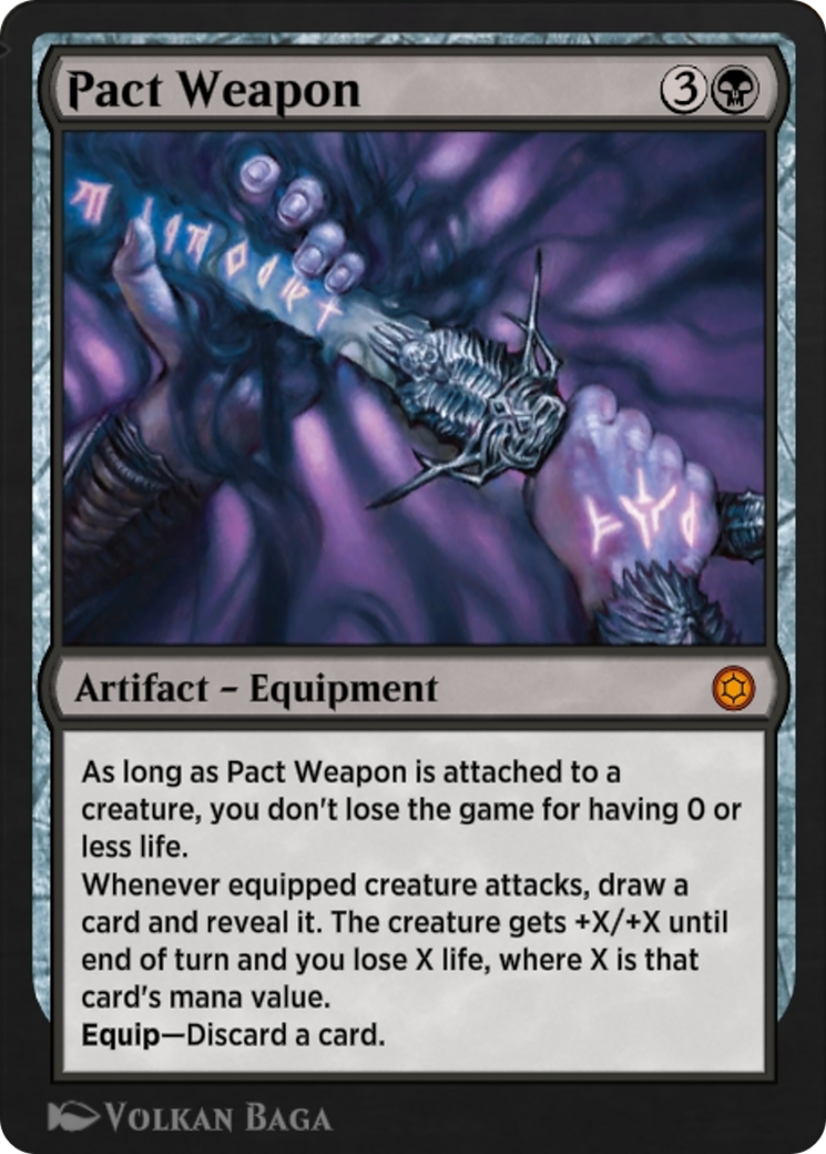 Image of Pact Weapon (HBG-165) - Alchemy Horizons: Baldur's Gate