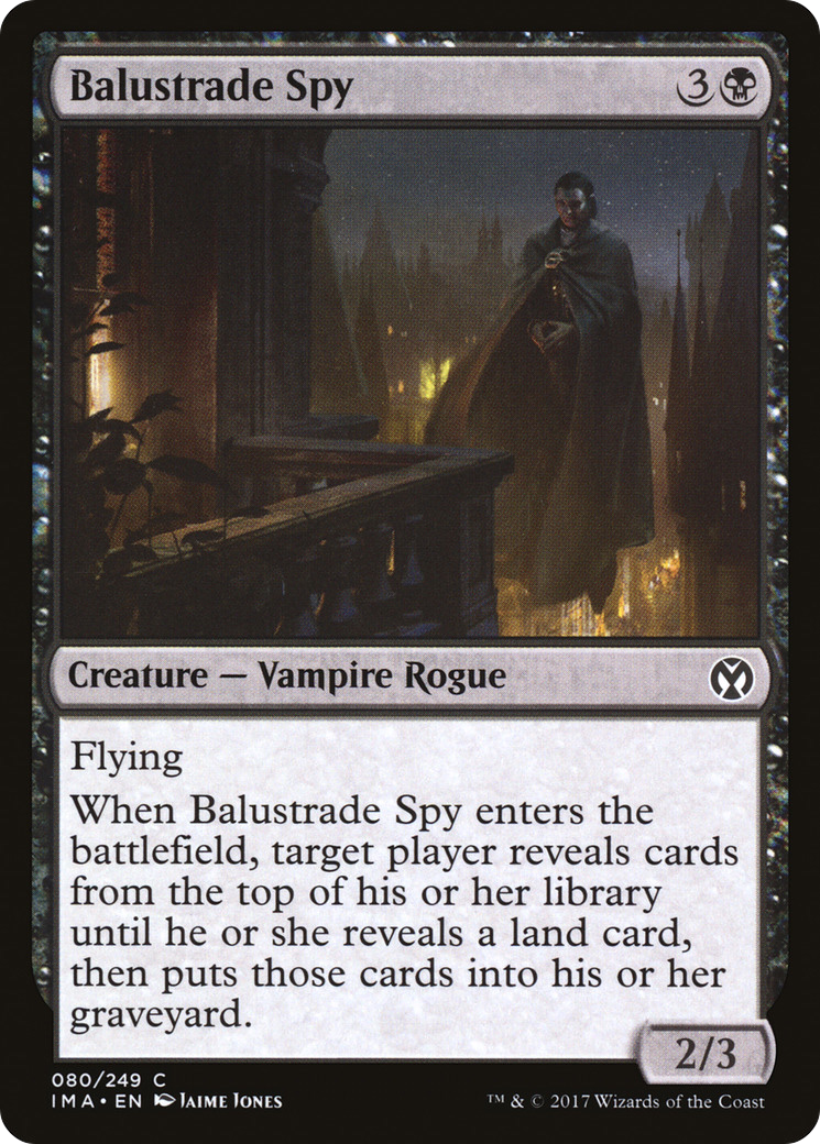 Image of Balustrade Spy (IMA-080) - Iconic Masters Foil