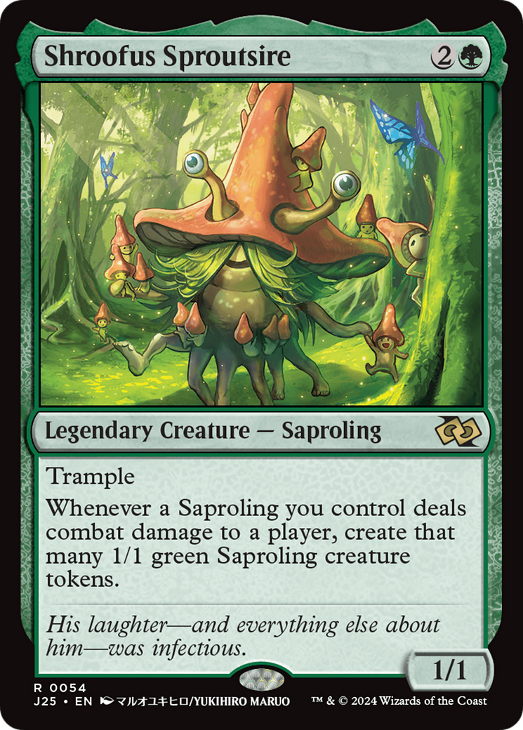 Image of Shroofus Sproutsire (Anime) (J25-054) - Foundations Jumpstart