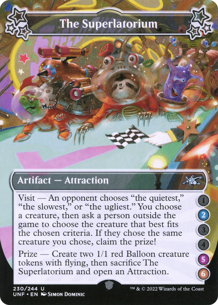 Image of The Superlatorium (2-5-6) (UNF-230) - Unfinity