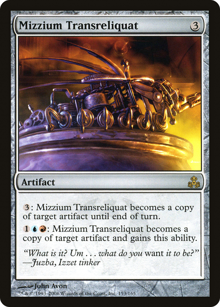 Image of Mizzium Transreliquat (GPT-153) - Guildpact