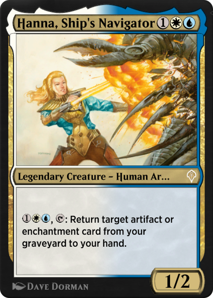 Image of Hanna, Ship's Navigator (PANA-105) - MTG Arena Promos