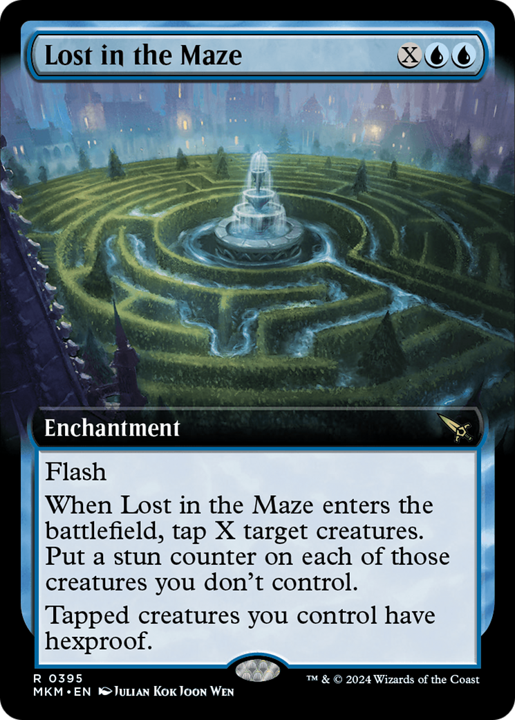 Image of Lost in the Maze (Extended Art) (MKM-395) - Murders at Karlov Manor: (Extended Art) Foil