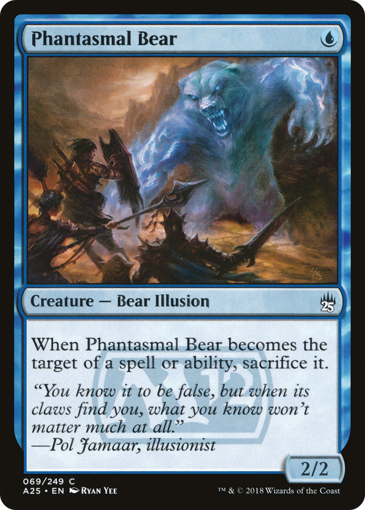 Image of Phantasmal Bear (A25-069) - Masters 25 Foil