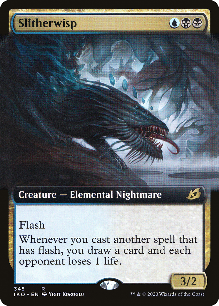 Image of Slitherwisp (Extended Art) (IKO-345) - Ikoria: Lair of Behemoths: (Extended Art)