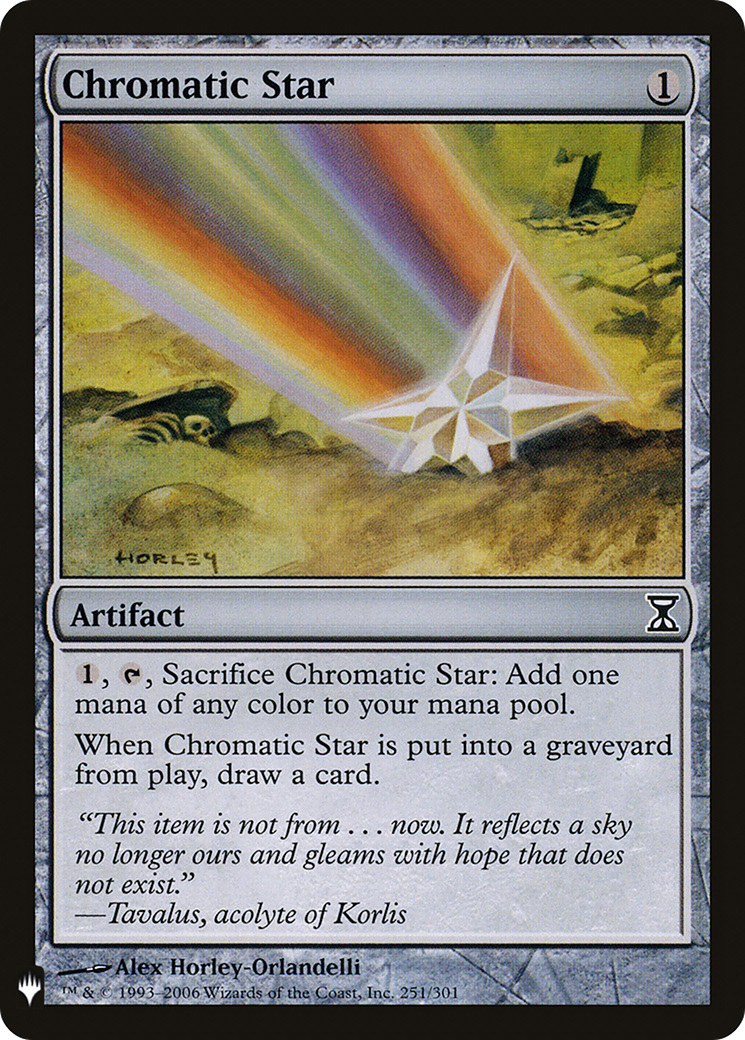 Image of Chromatic Star (LIST-TSP-251) - The List