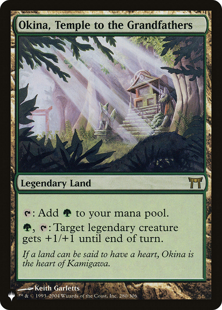 Image of Okina, Temple to the Grandfathers (LIST-CHK-280) - The List