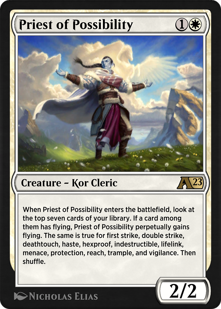 Image of Priest of Possibility (YDMU-002) - Alchemy: Dominaria