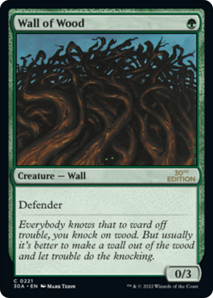 Image of Wall of Wood (30A-221) - 30th Anniversary Edition