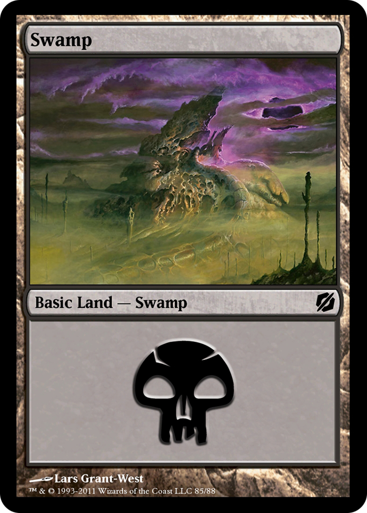 Image of Swamp (TD2-085) - Duel Decks: Mirrodin Pure vs. New Phyrexia