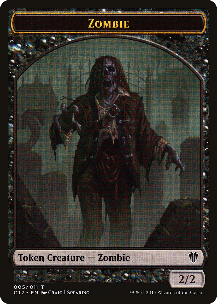Image of Zombie (TC17-005) - Commander 2017 Tokens