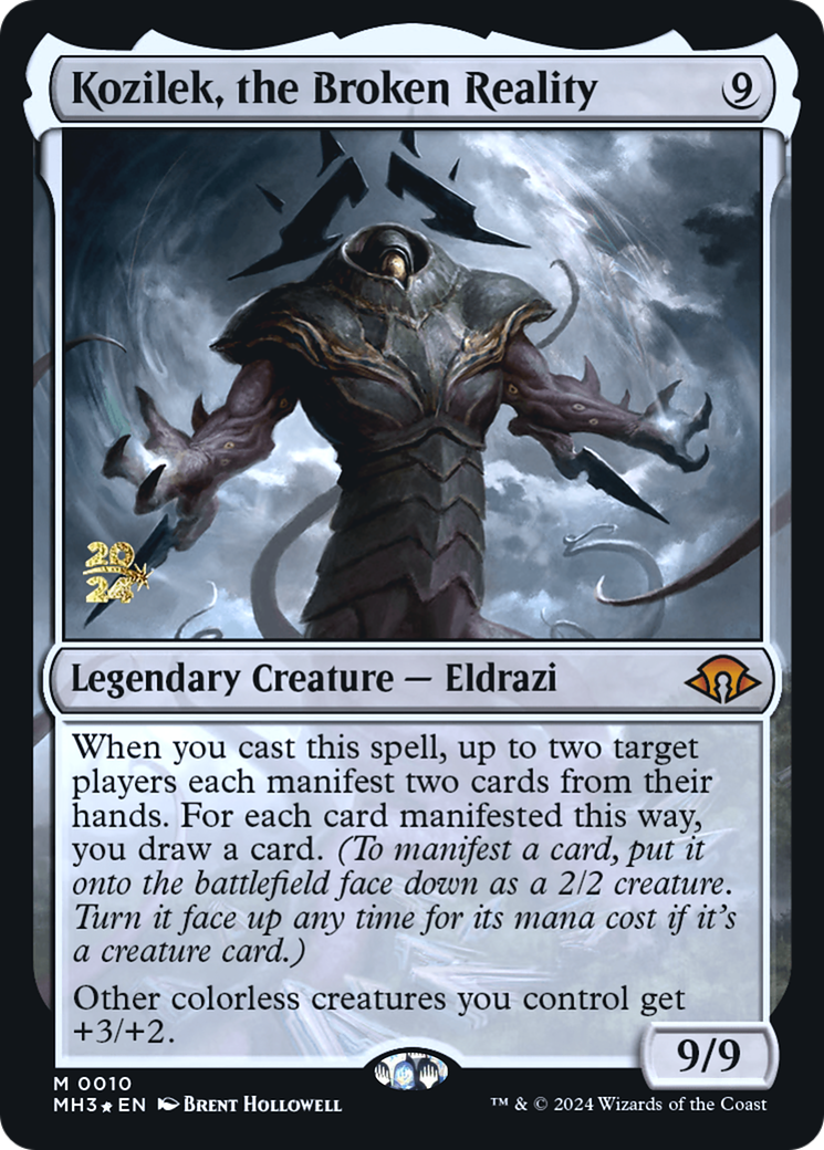 Image of Kozilek, the Broken Reality (PRE-010) - Modern Horizons 3 Promos Foil