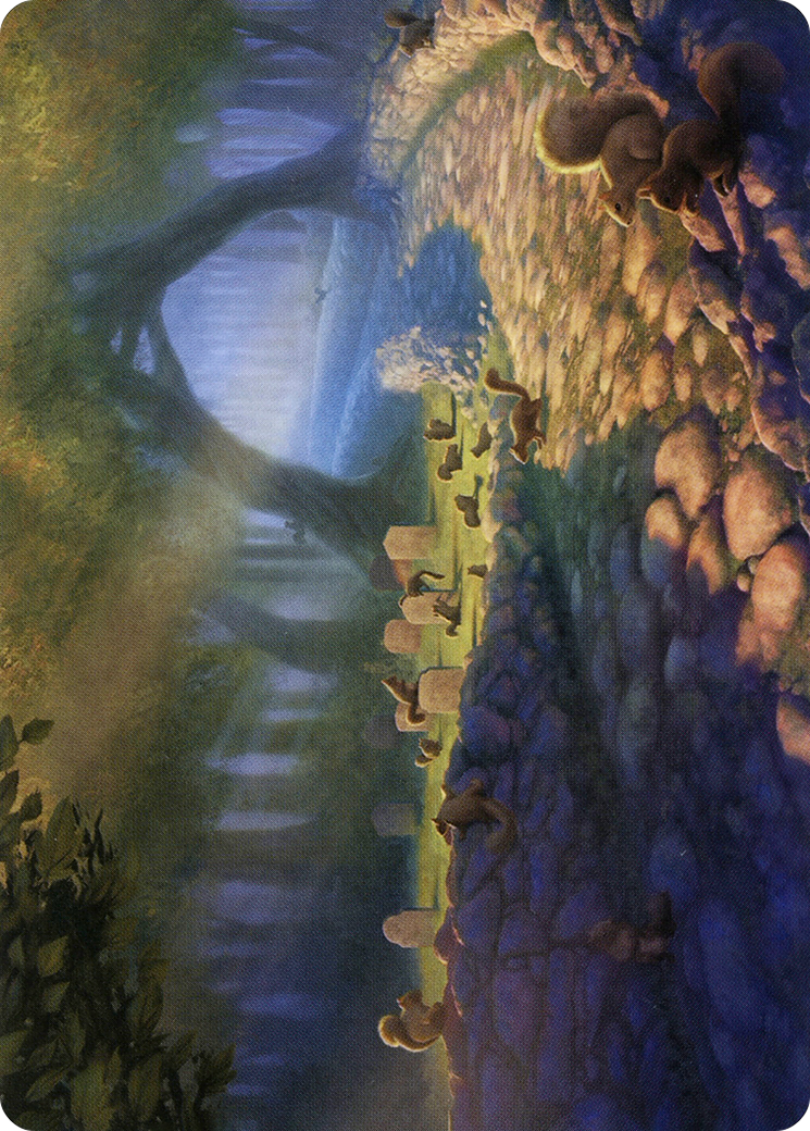 Image of Squirrel Sanctuary // Squirrel Sanctuary (AMH2-070) - Modern Horizons 2 Art Series (Borderless) Foil