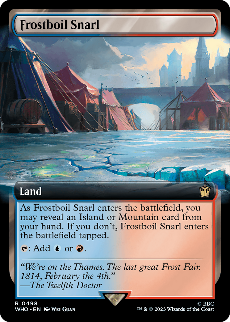 Image of Frostboil Snarl (Extended Art) (WHO-498) - Doctor Who: (Extended Art)