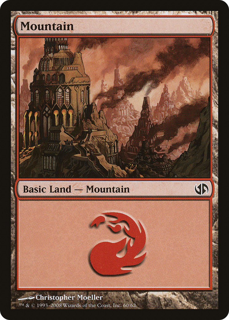Image of Mountain (60) (DD2-060) - Duel Decks: Jace vs. Chandra