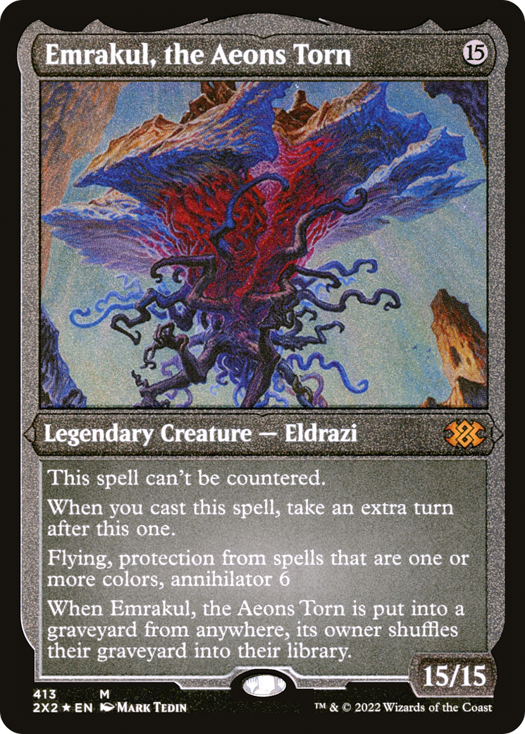 Image of Emrakul, the Aeons Torn (2X2-413) - Double Masters 2022 Foil