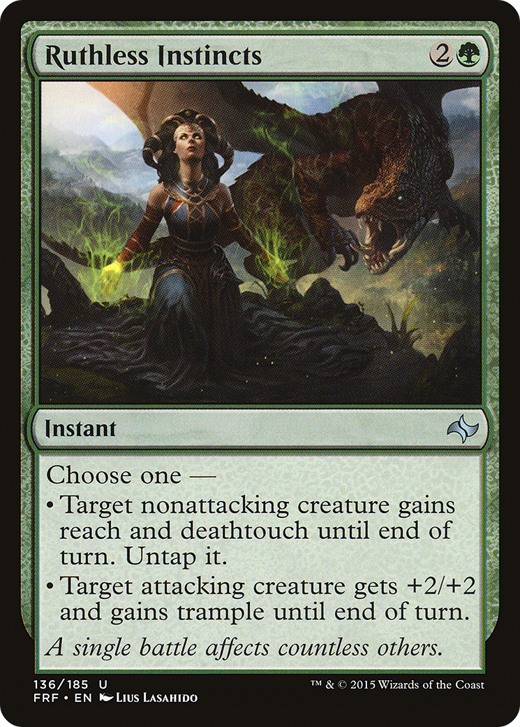 Image of Ruthless Instincts (FRF-136) - Fate Reforged