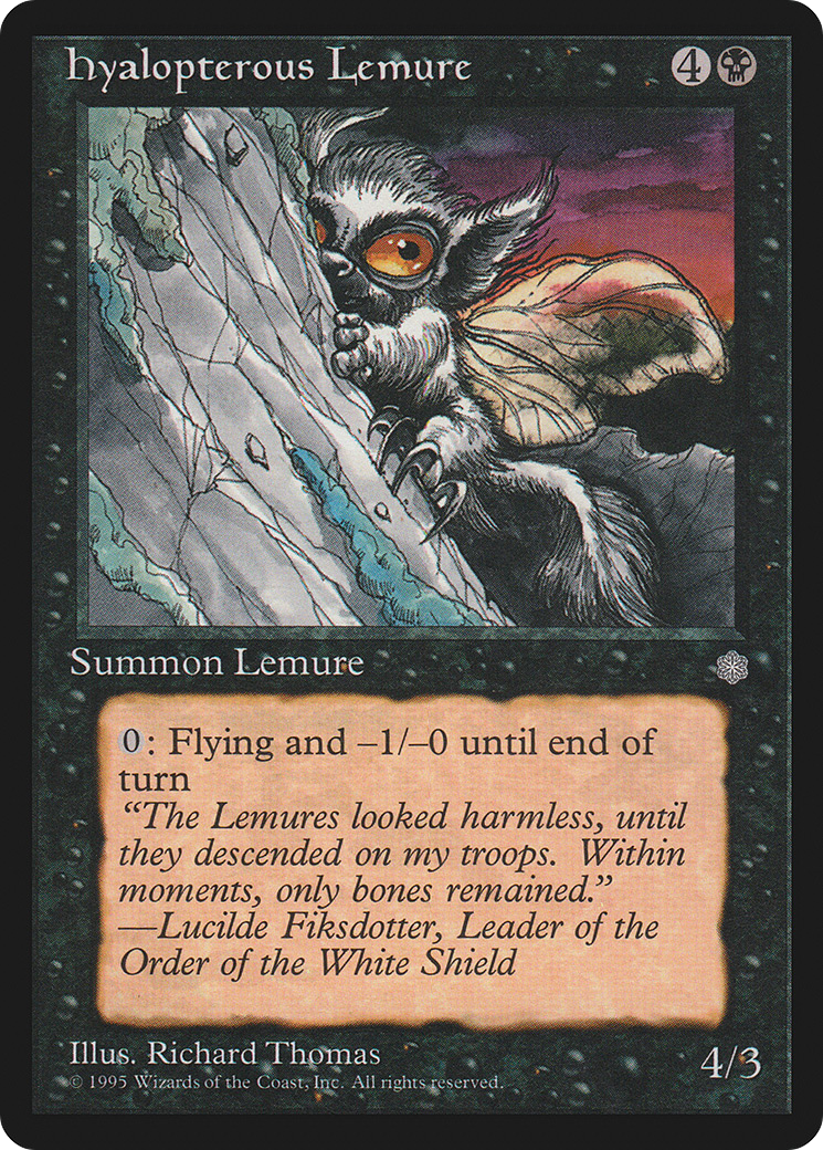 Image of Hyalopterous Lemure (ICE-) - Ice Age