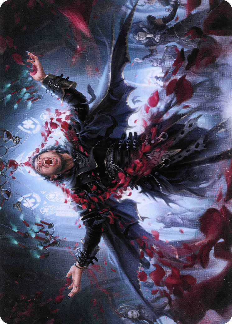Image of Bloodsoaked Reveler // Bloodsoaked Reveler (AVOW-029) - Crimson Vow Art Series (Borderless) Foil