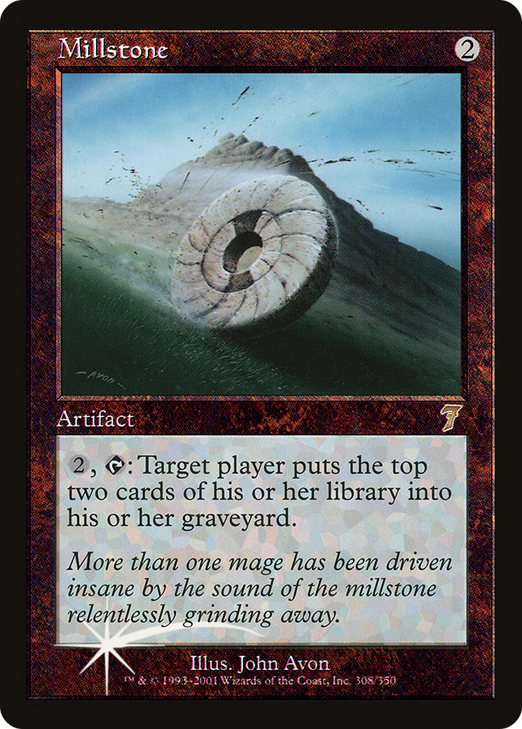 Image of Millstone (7ED-308) - 7th Edition Foil