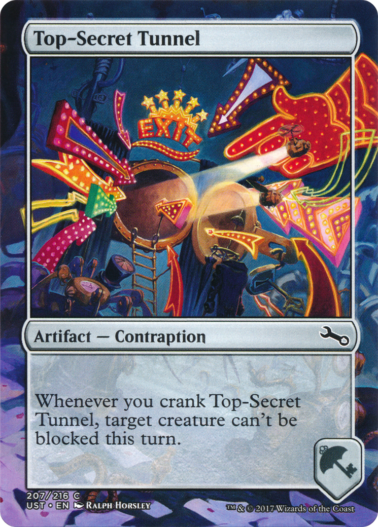 Image of Top-Secret Tunnel (UST-207) - Unstable (Borderless) Foil