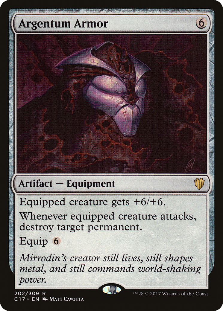 Image of Argentum Armor (C17-202) - Commander 2017