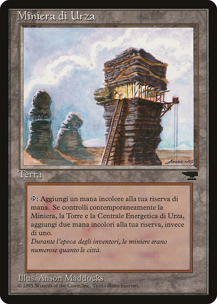 Image of Urza's Mine (Clawed Sphere) (Italian) - 