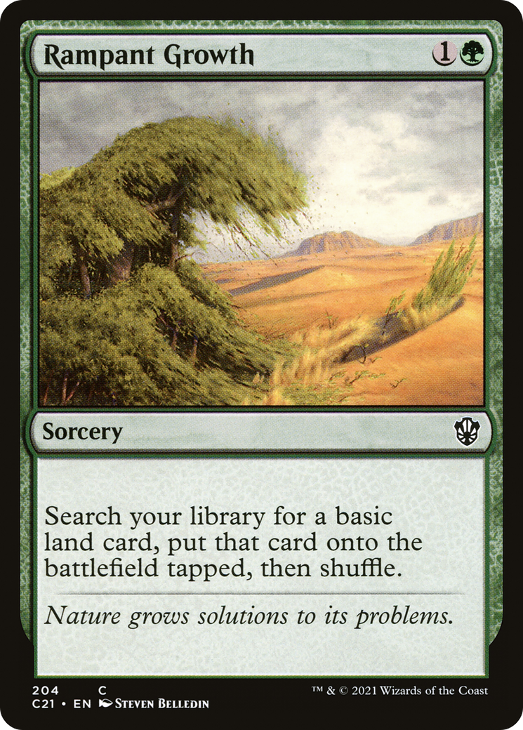 Image of Rampant Growth (C21-204) - Commander 2021