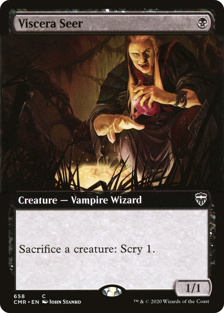 Image of Viscera Seer (Extended Art) (CMR-658) - Commander Legends: (Extended Art) Foil