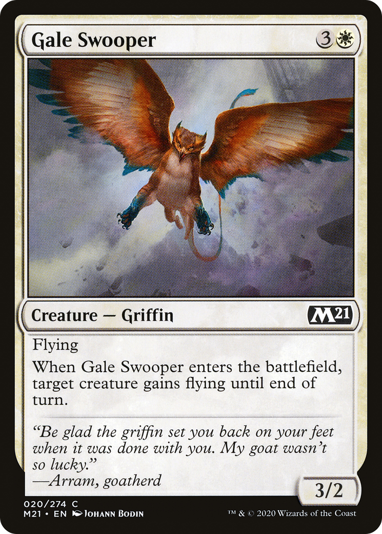 Image of Gale Swooper (M21-020) - Core Set 2021 Foil