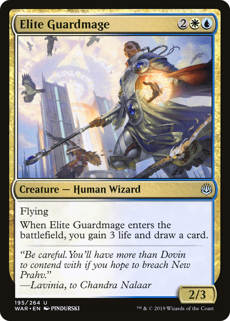 Image of Elite Guardmage (WAR-195) - War of the Spark Foil