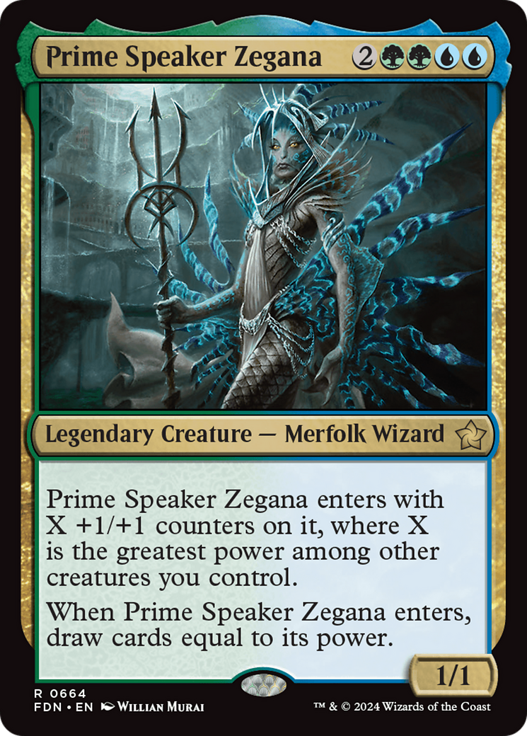 Image of Prime Speaker Zegana (FDN-664) - Foundations