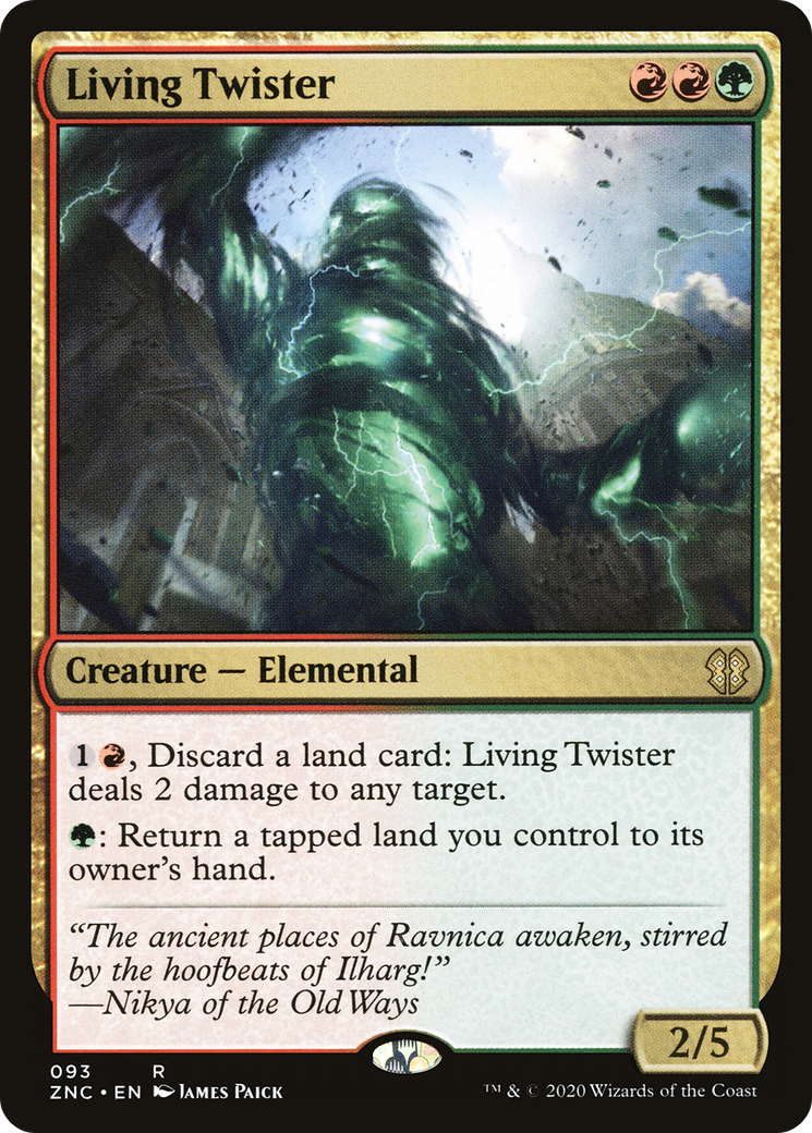 Image of Living Twister (ZNC-093) - Zendikar Rising Commander