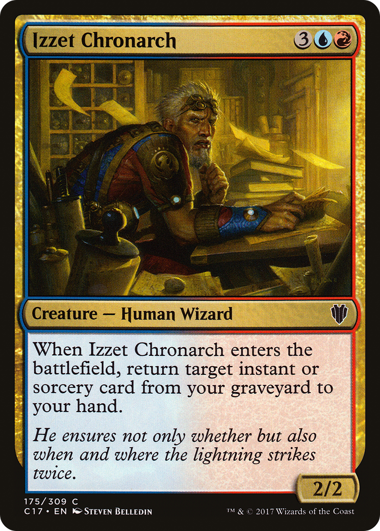 Image of Izzet Chronarch (C17-175) - Commander 2017